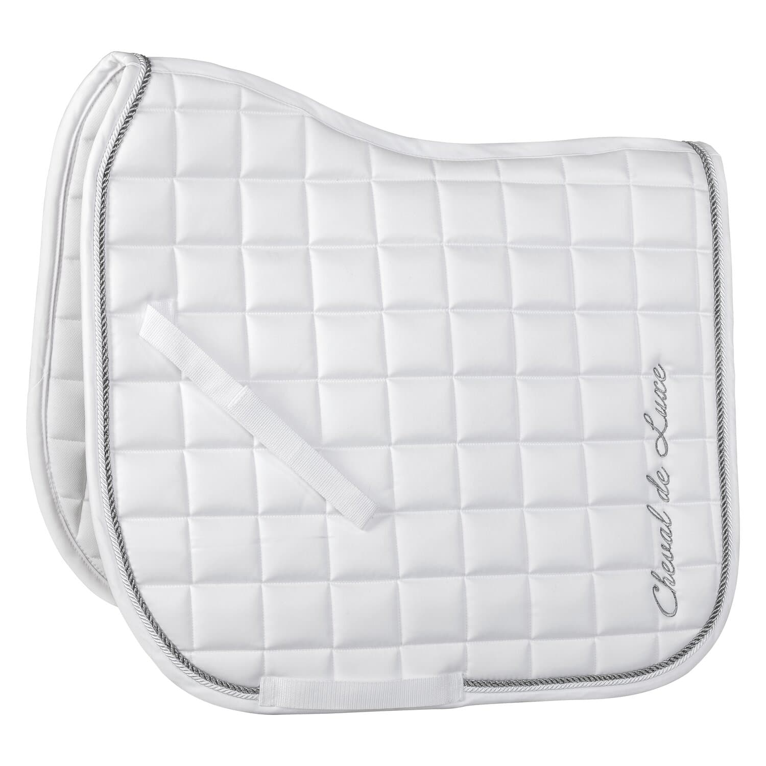 Cheval de Luxe Schabracke white Dressur