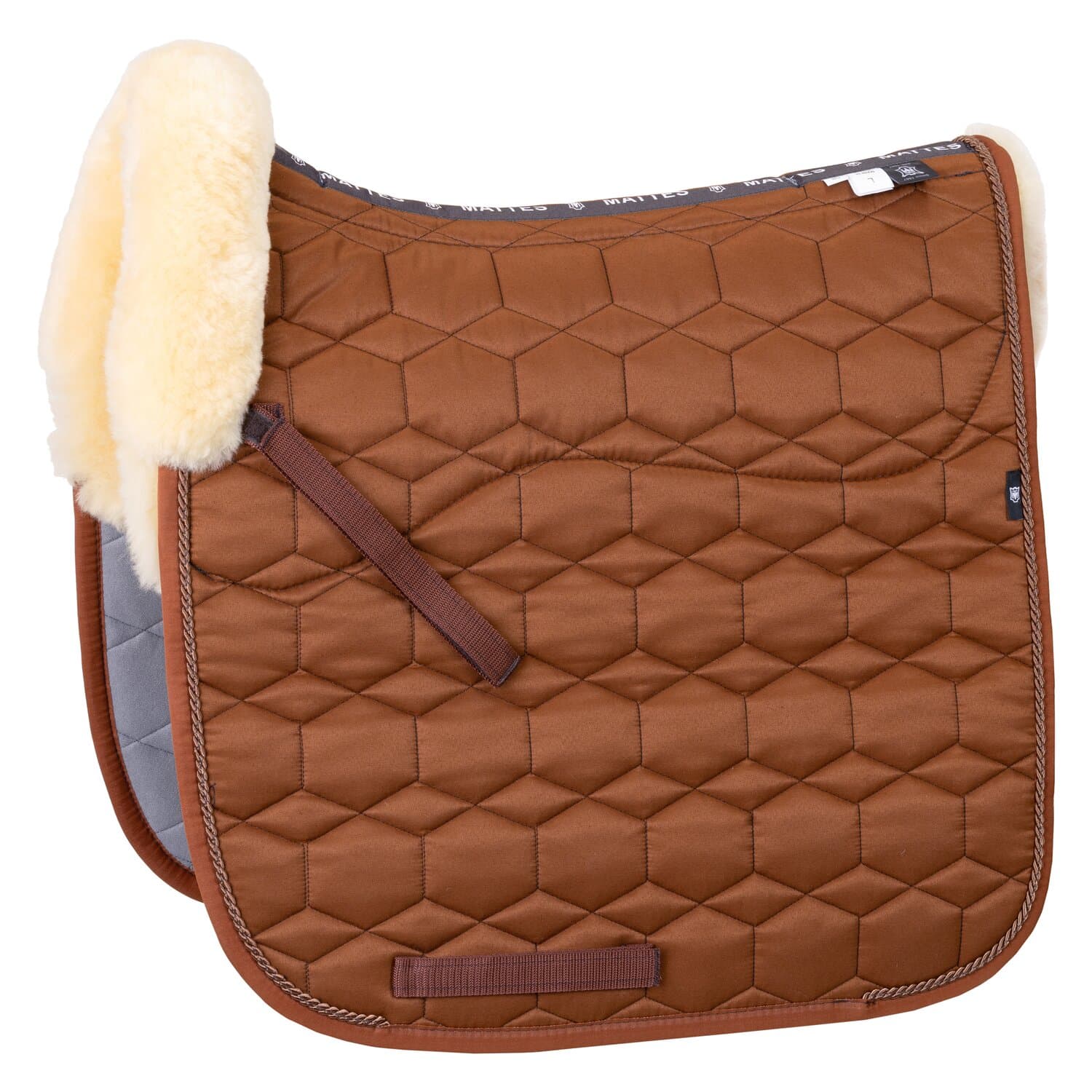 Mattes Schabracke nougat Dressur
