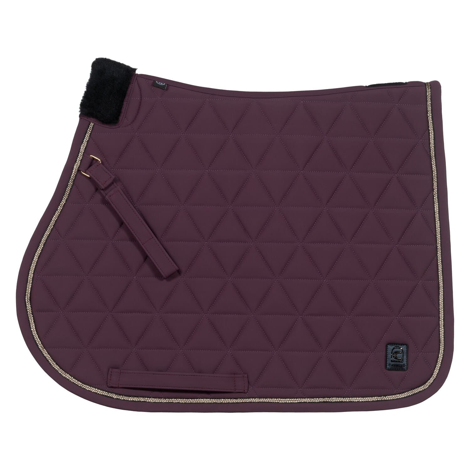 Cavallo Schabracke CAVALROMY dusty plum Springen