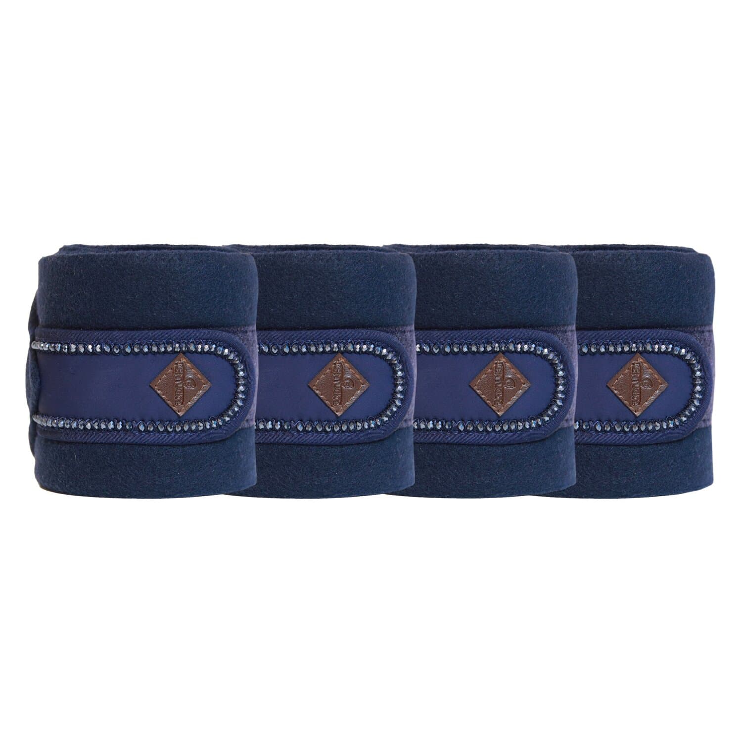 Kentucky Horsewear KENTUCKY Fleecebandagen Pearls navy