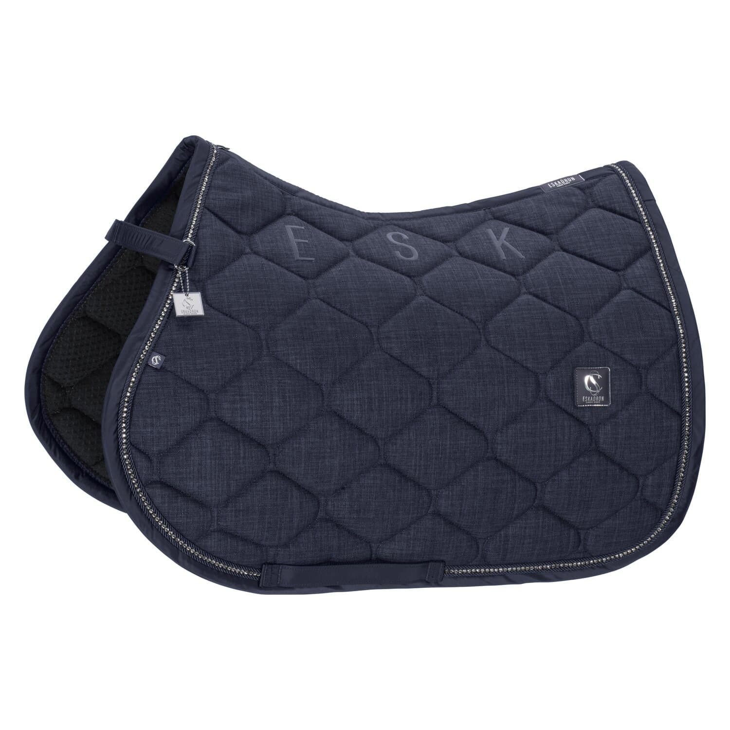 Eskadron Classic Sports Schabracke Bouclé Crystal navy Springen