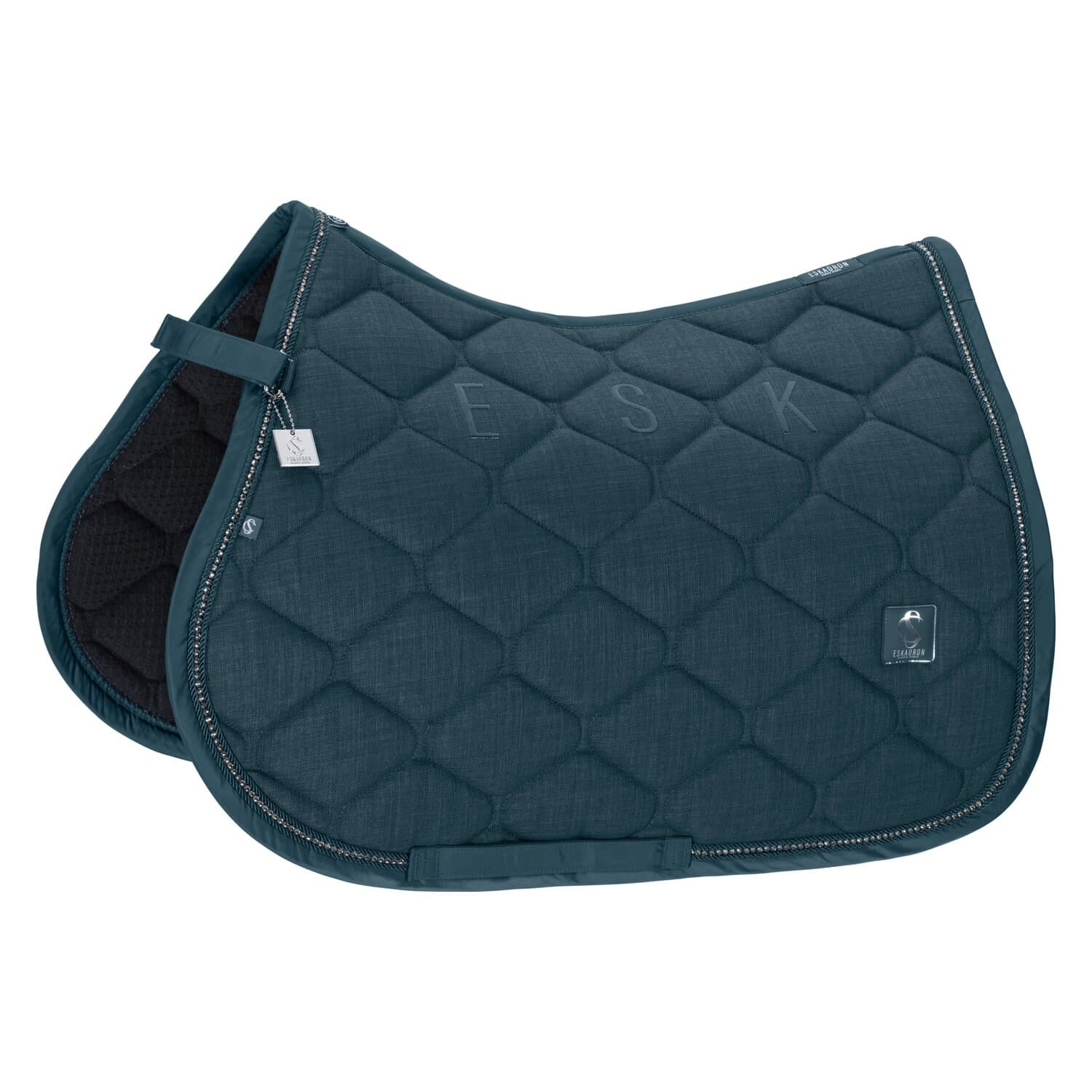 Eskadron Classic Sports Schabracke Bouclé Crystal ocean Dressur